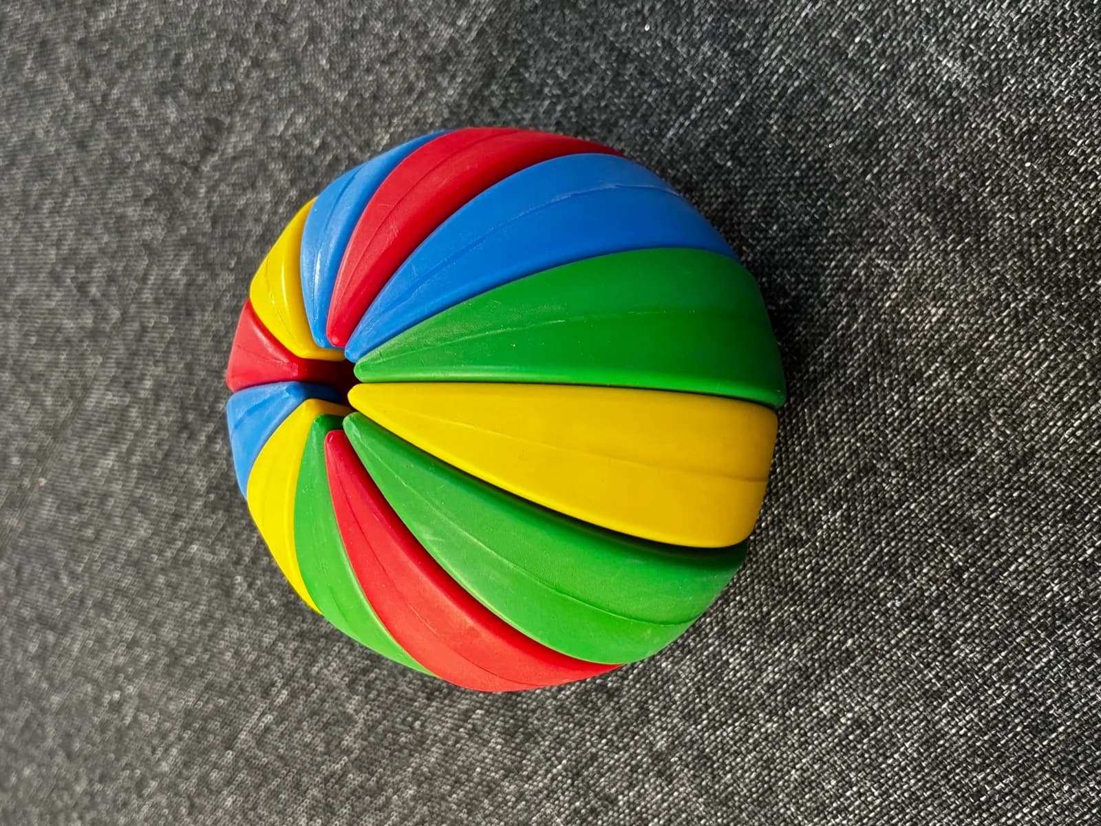 Rainbow Stacking Ball Toy