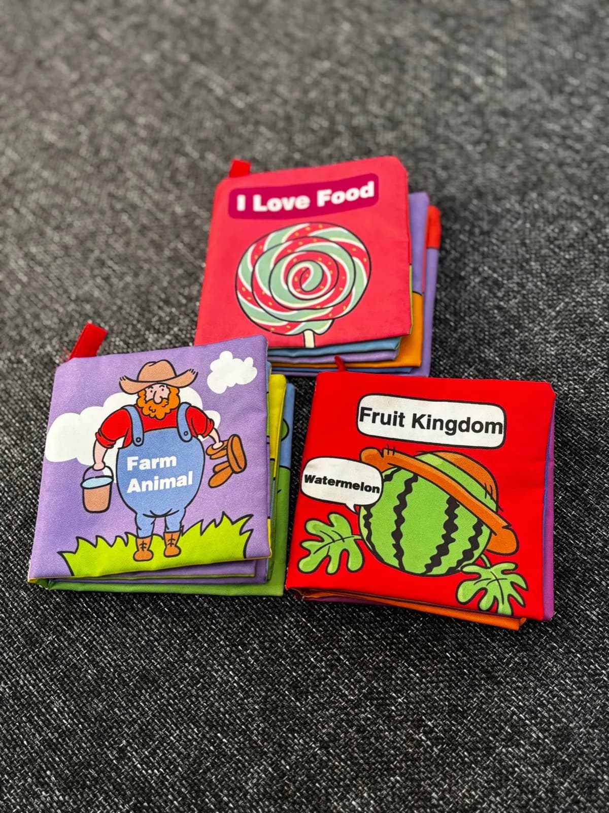Cloth Baby Books, Set of 3